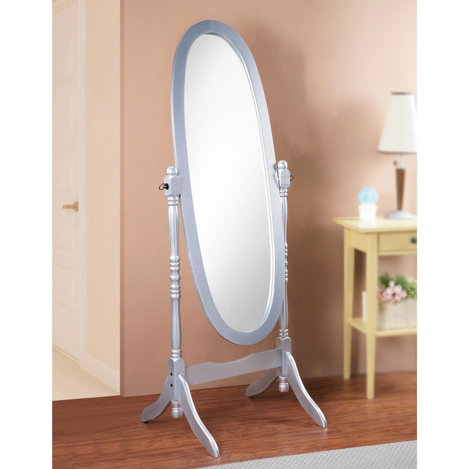 Gtu Furniture Swivel Adjustable Full Length Oval Wood Cheval Floor In Newest Superior Full Length Floor Mirrors (View 14 of 15)