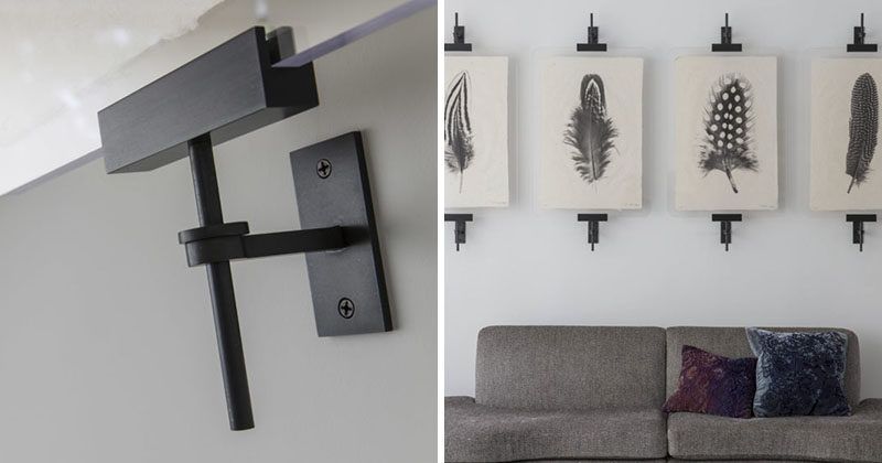 Industrial Metal Wall Art Throughout Trendy Wall Art Display Ideas – These Contemporary Industrial Metal Clamps Are (View 1 of 15)