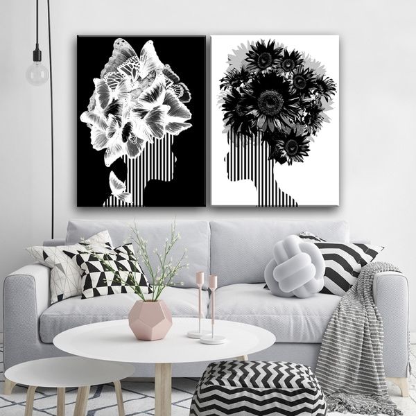 Latest Shop Ready2hangart Wrapped Canvas 'mod Swag Ii' 2 Piece Wall Decor – On Within 2 Piece Circle Wall Art (View 15 of 15)