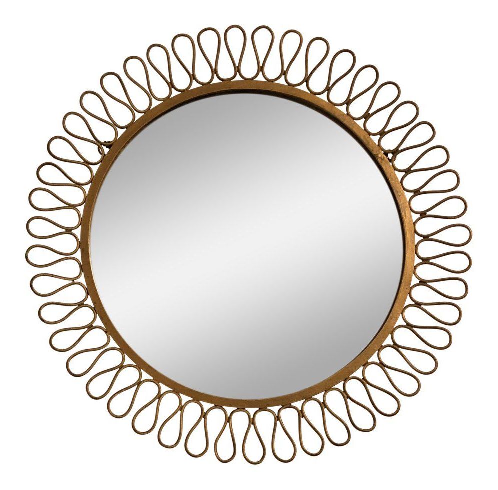 Mid Century Modern Salterini Ribbon Mirror (View 10 of 15)