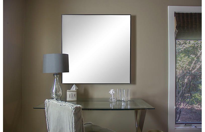 Mirror Wall, Mirror, Mirror Frames With Regard To Well Liked White Square Wall Mirrors (View 2 of 15)