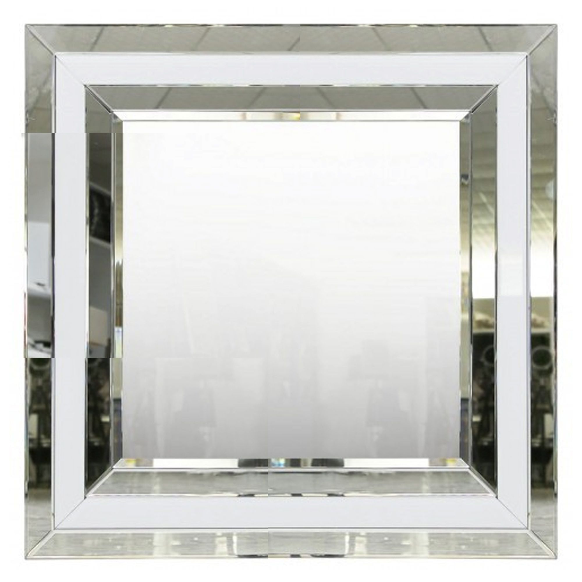Most Current Alghero White Mirrored Square Wall Mirror (View 9 of 15)
