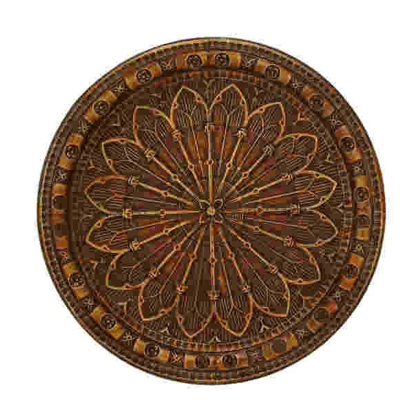 Most Current Round Metal Wall Art Intended For Western Round Medallion Wall Art (View 15 of 15)
