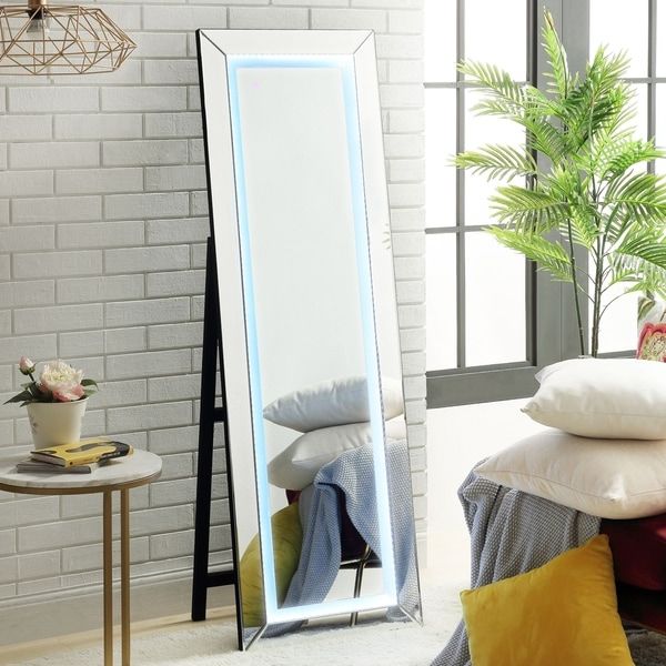 Most Current Shop Vanna Led Light Full Length Mirror – Floor Standing / Miirored With Regard To Full Length Floor Mirrors (View 13 of 15)