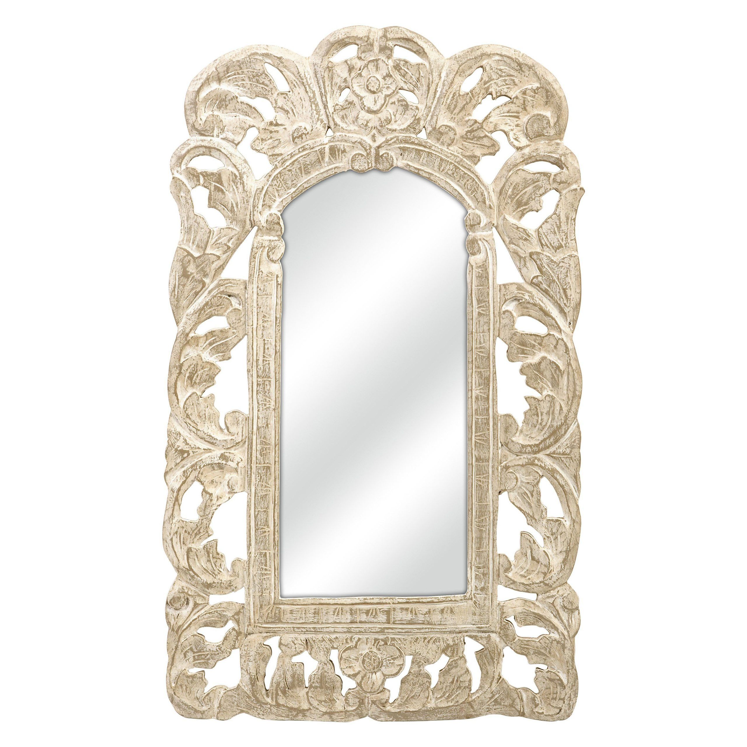 Most Recent Have To Have It. Aurelia Rectangle Mahogany Wood Wall Mirror –  (View 15 of 15)