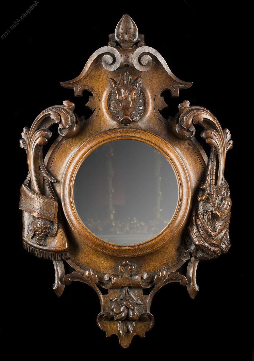 Most Recently Released Antiques Atlas – A Small Victorian Antique Wall Mirror Regarding Antiqued Glass Wall Mirrors (View 4 of 15)