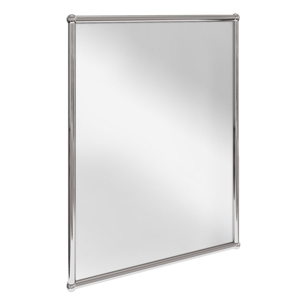Most Recently Released Burlington Rectangular Mirror With Chrome Frame – A11 Chr At Victorian In Chrome Rectangular Wall Mirrors (View 13 of 15)