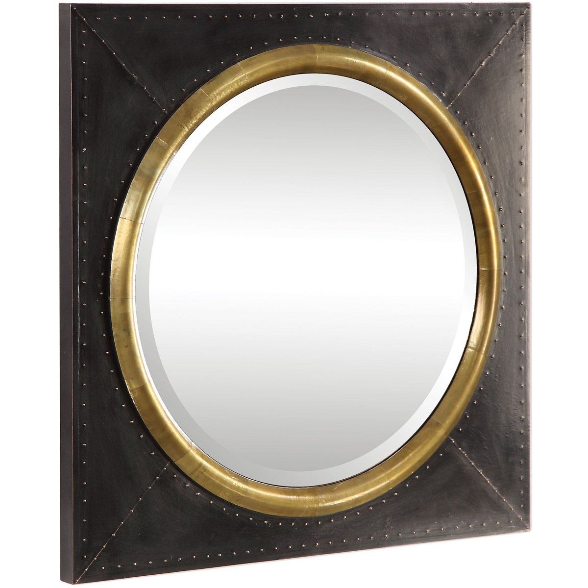 Most Recently Released Copper Bronze Wall Mirrors With Regard To Uttermost 09453 Tallik Wall Mirror Oxidized Dark Bronze And Tarnished (View 12 of 15)