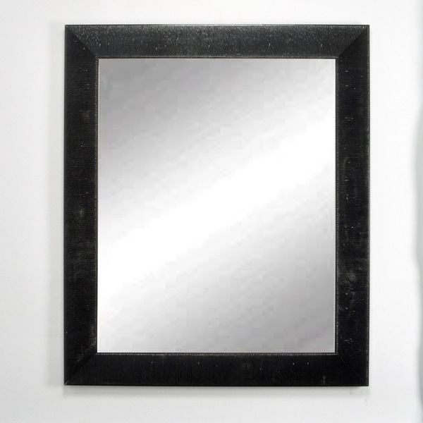 Most Recently Released Glossy Blue Wall Mirrors Pertaining To Multi Size Brandtworks Glossy Black Nordic Wall Mirror – Overstock (View 7 of 15)