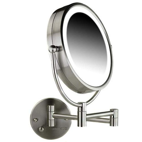 Most Recently Released Ovente Lighted Wall Mount Mirror,  (View 9 of 15)