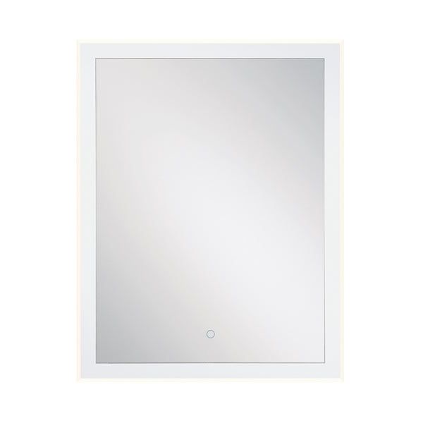 Newest Edge Lit Square Led Wall Mirrors For Shop Eurofase Clear Edge Lit Led Large Rectangular Mirror – 33827  (View 11 of 15)