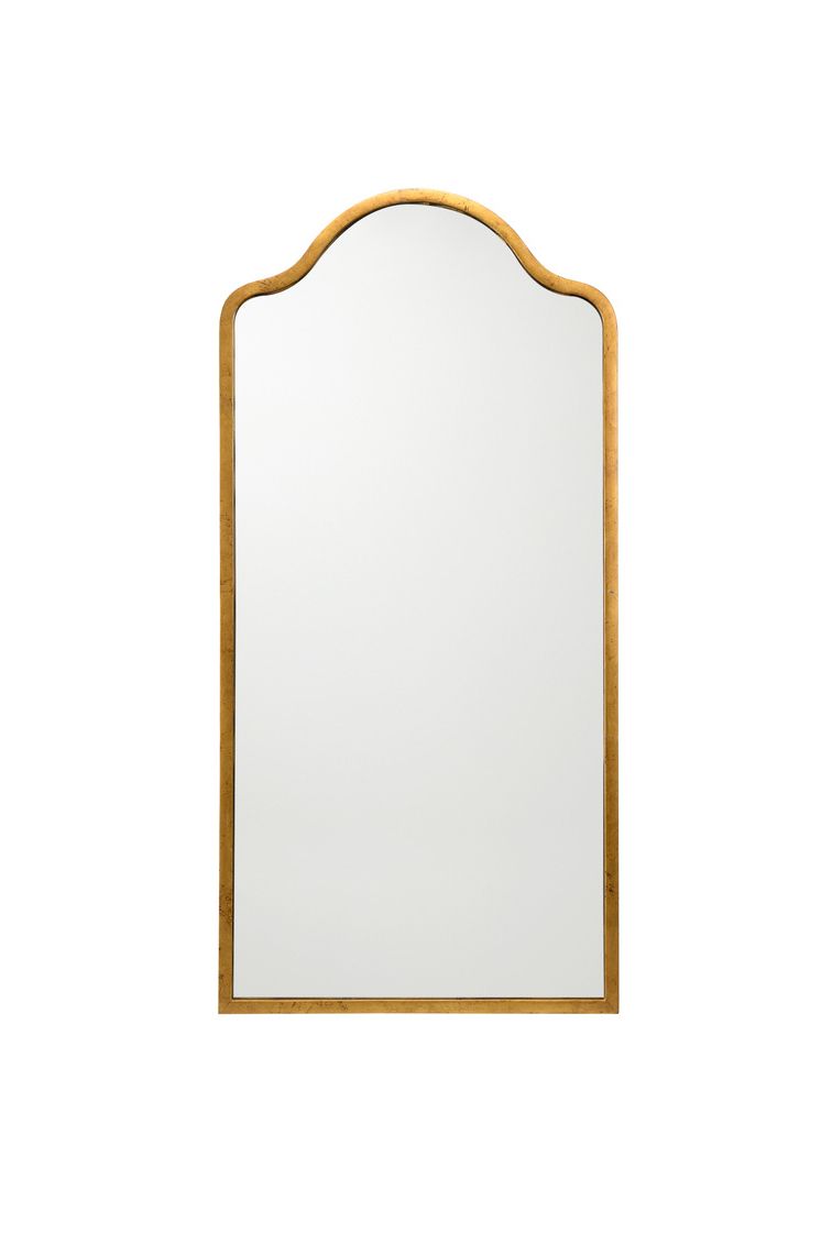 Preferred Chelsea House Scalloped Top Mirror Gold 382456 Throughout Gold Scalloped Wall Mirrors (View 13 of 15)