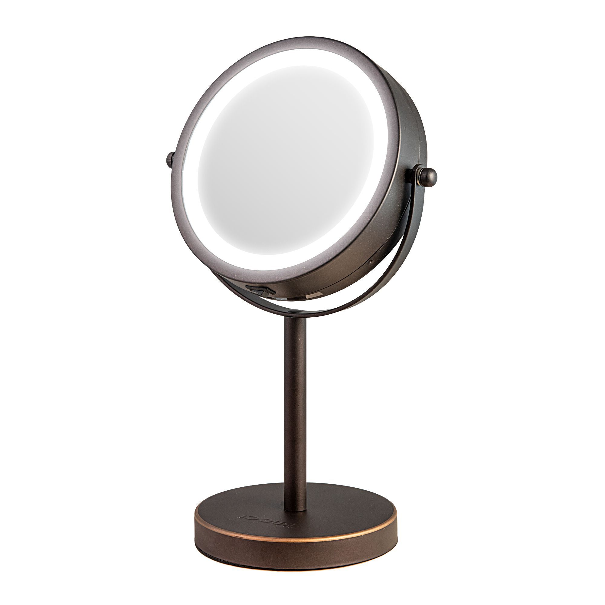 Recent Chrome Led Magnified Makeup Mirrors In Makeup Vanity Mirror With Lights –  (View 1 of 15)