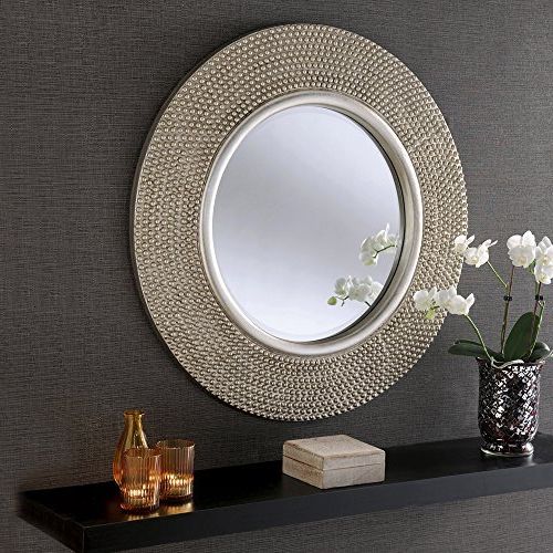 Round Modern Wall Mirrors Inside Most Recently Released Circular Wall Mirror: Amazon.co (View 12 of 15)