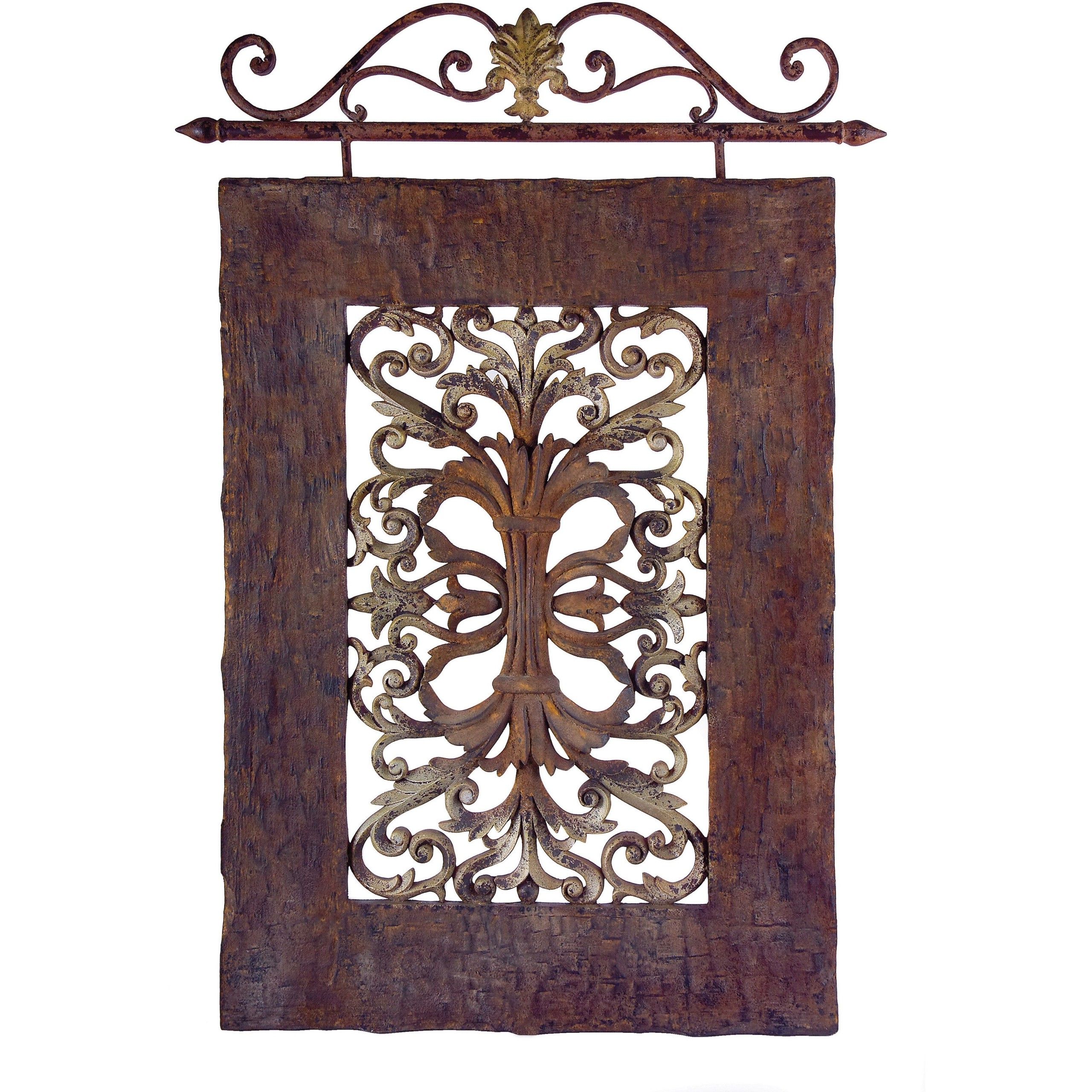 Scrollwork Metal Wall Art Intended For Favorite Iron Scroll Wall Art – Ideas On Foter (View 2 of 15)