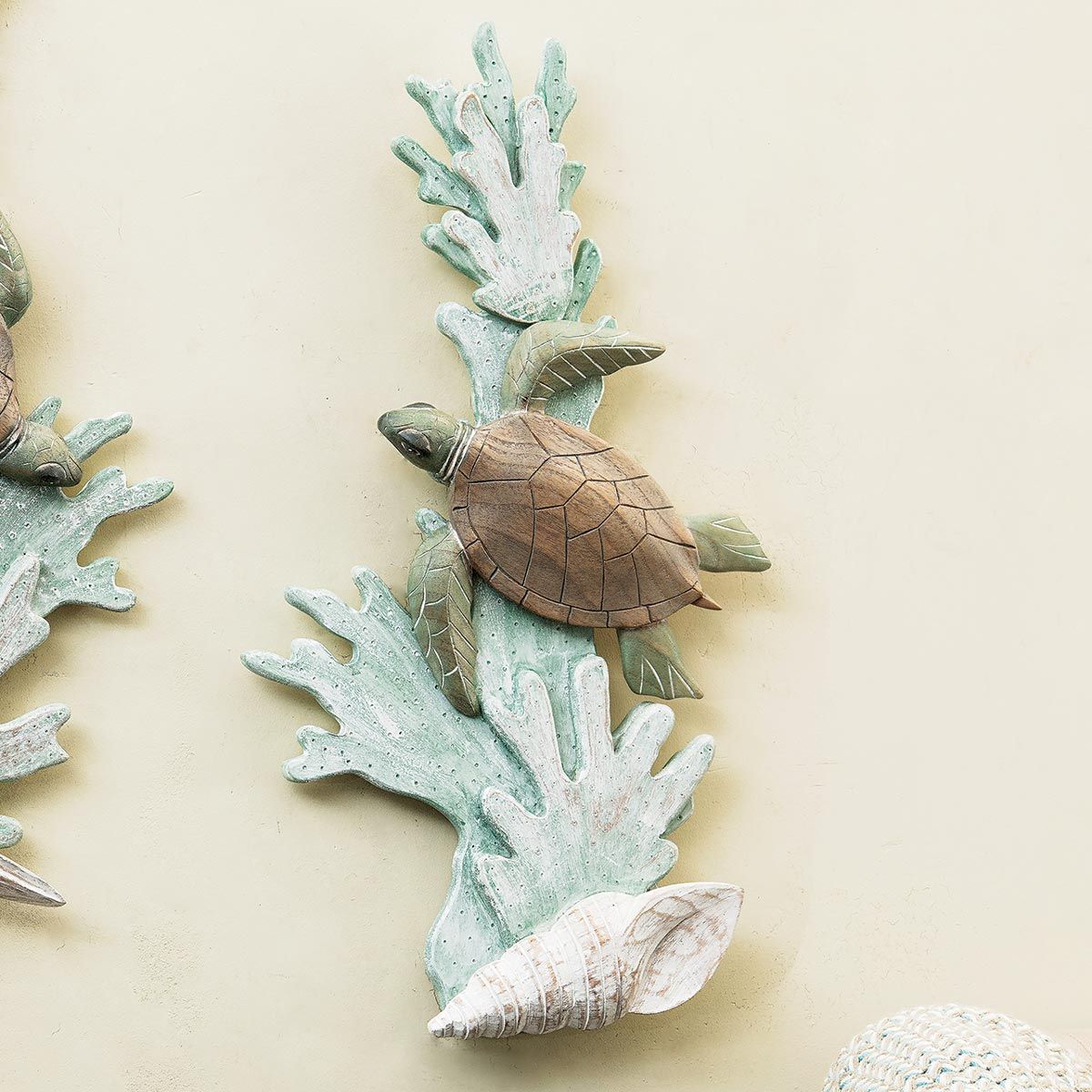 Sea Wall Art With Regard To Most Up To Date Sea Turtle & Shell Wall Art – Right Facing (View 14 of 15)