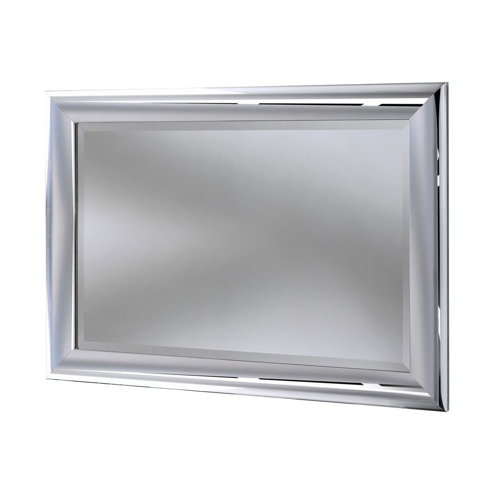 Select Mirrors In Chrome Rectangular Wall Mirrors (View 9 of 15)
