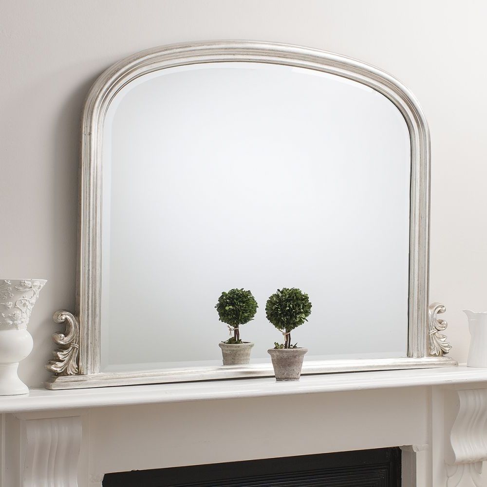 Silver Arch Mirrors In Recent Gallery Direct Thornby Silver Arch Mirror – 94cm X 118cm (View 2 of 15)