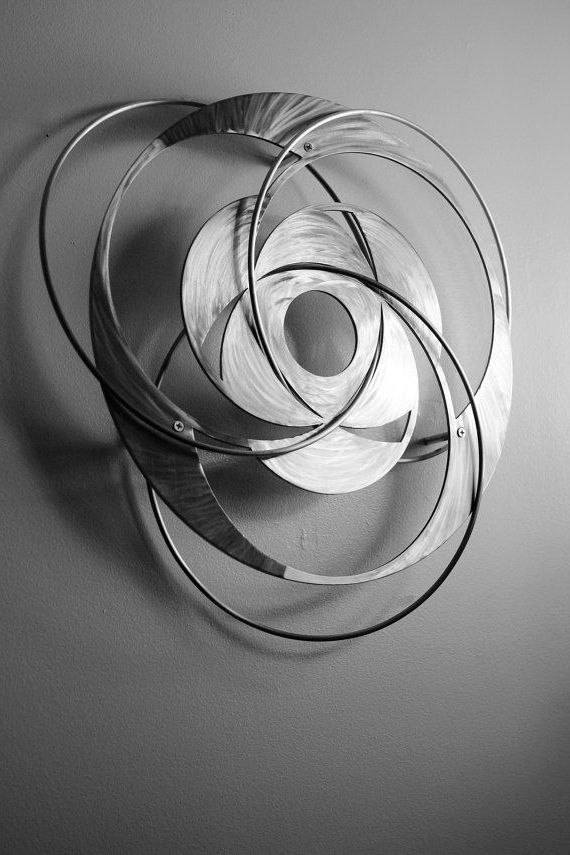 Stainless Steel Metal Wall Sculptures For Most Up To Date Pinbarb Klein On For The Home (View 7 of 15)