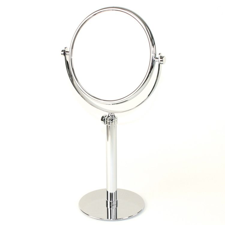 Sunburst Standing Makeup Mirrors Intended For Well Liked Windisch 99231 Makeup Mirror, Stand Mirrors (View 4 of 15)