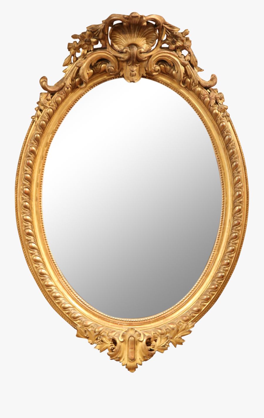 Transparent Mirror Clip Art – Oval Gold Leaf Mirror , Free Transparent Regarding Most Current Ring Shield Gold Leaf Wall Mirrors (View 7 of 15)