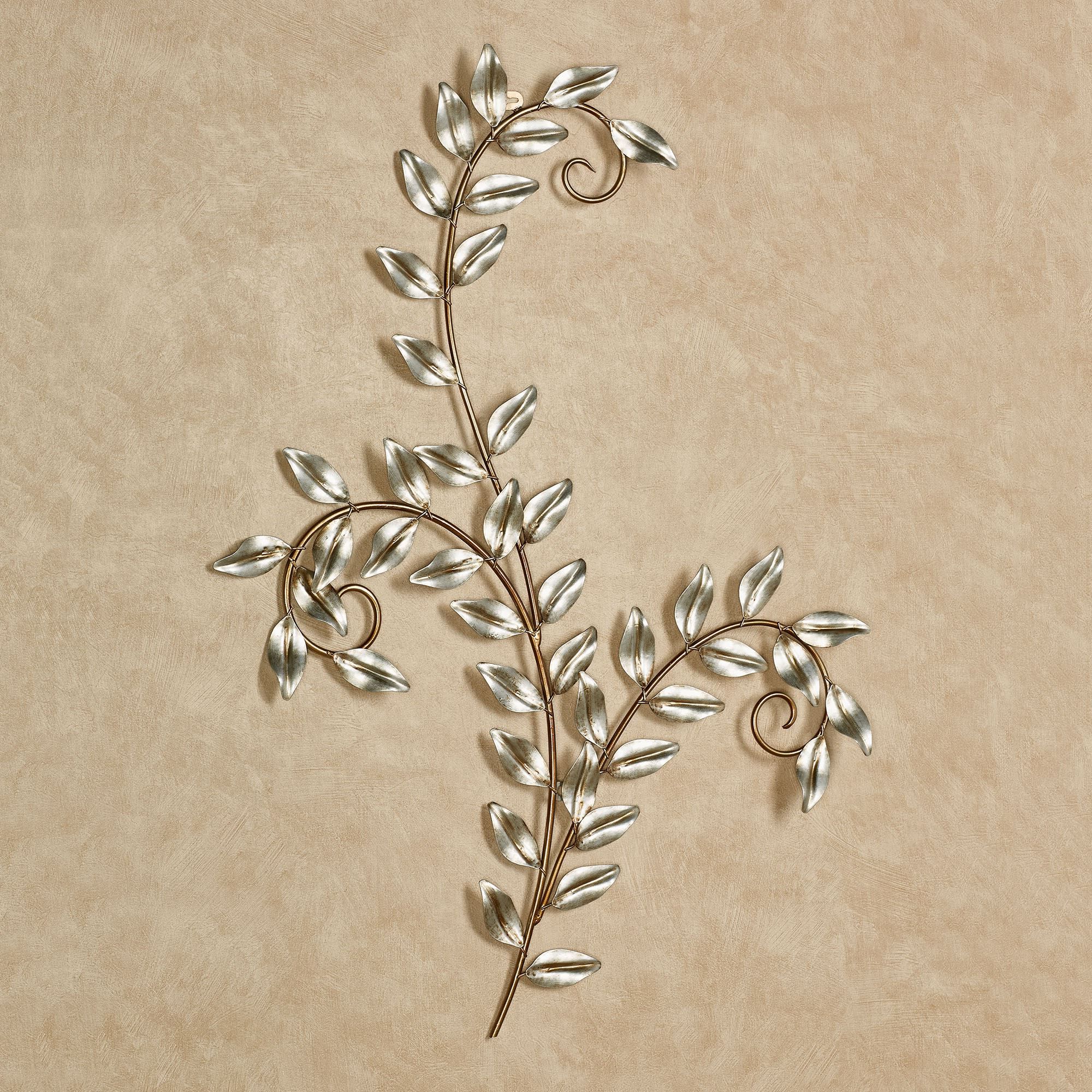 Trendy Branches Metal Wall Art Throughout Natures Imprint Leafy Branch Metal Wall Art (View 2 of 15)