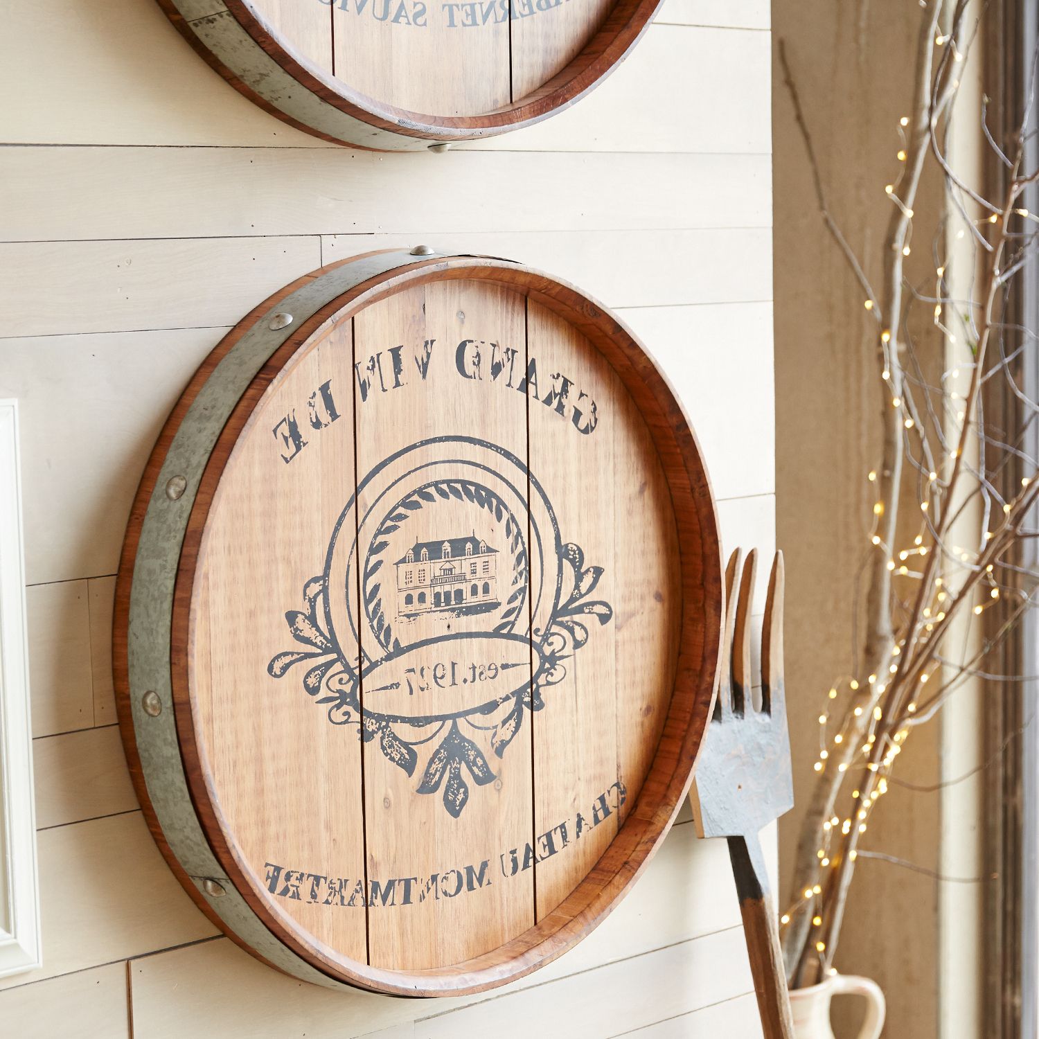 Trendy Wine Barrel Wall Decor – Pier1 With Wine Wall Art (View 1 of 15)