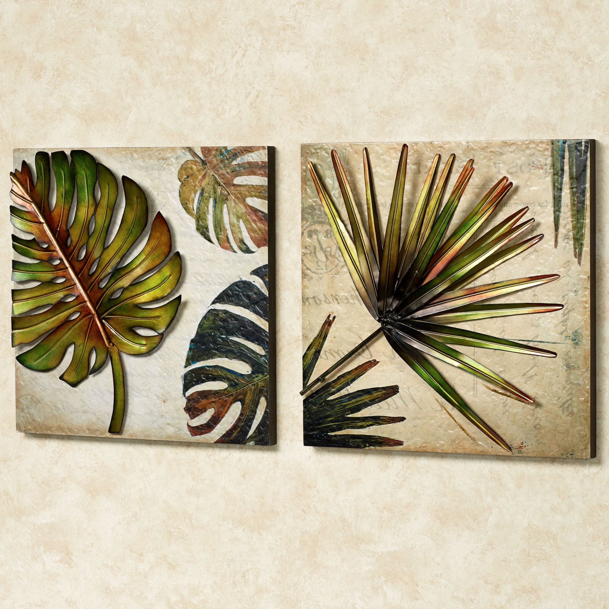 Tropical Impressions Dimensional Wall Art Set Inside Most Recent Dimensional Wall Art (View 14 of 15)