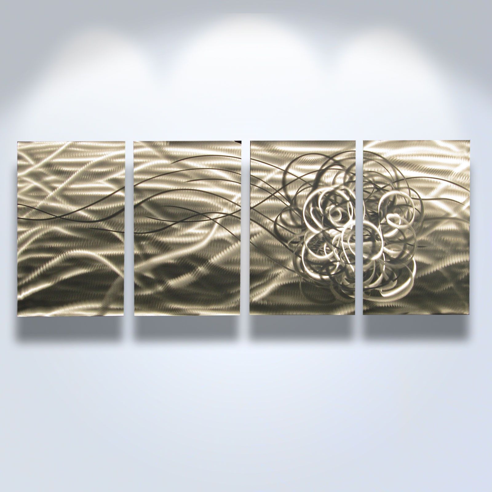 Well Known Abstract Modern Metal Wall Art With Regard To Torrent  Abstract Metal Wall Art Contemporary Modern Decor On Storenvy (View 13 of 15)