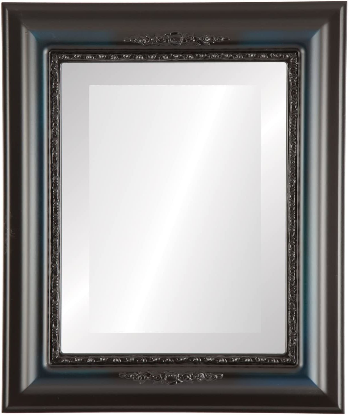 Well Known Amazon: Rectangle Beveled Wall Mirror For Home Decor – Boston Style Throughout Royal Blue Wall Mirrors (View 13 of 15)