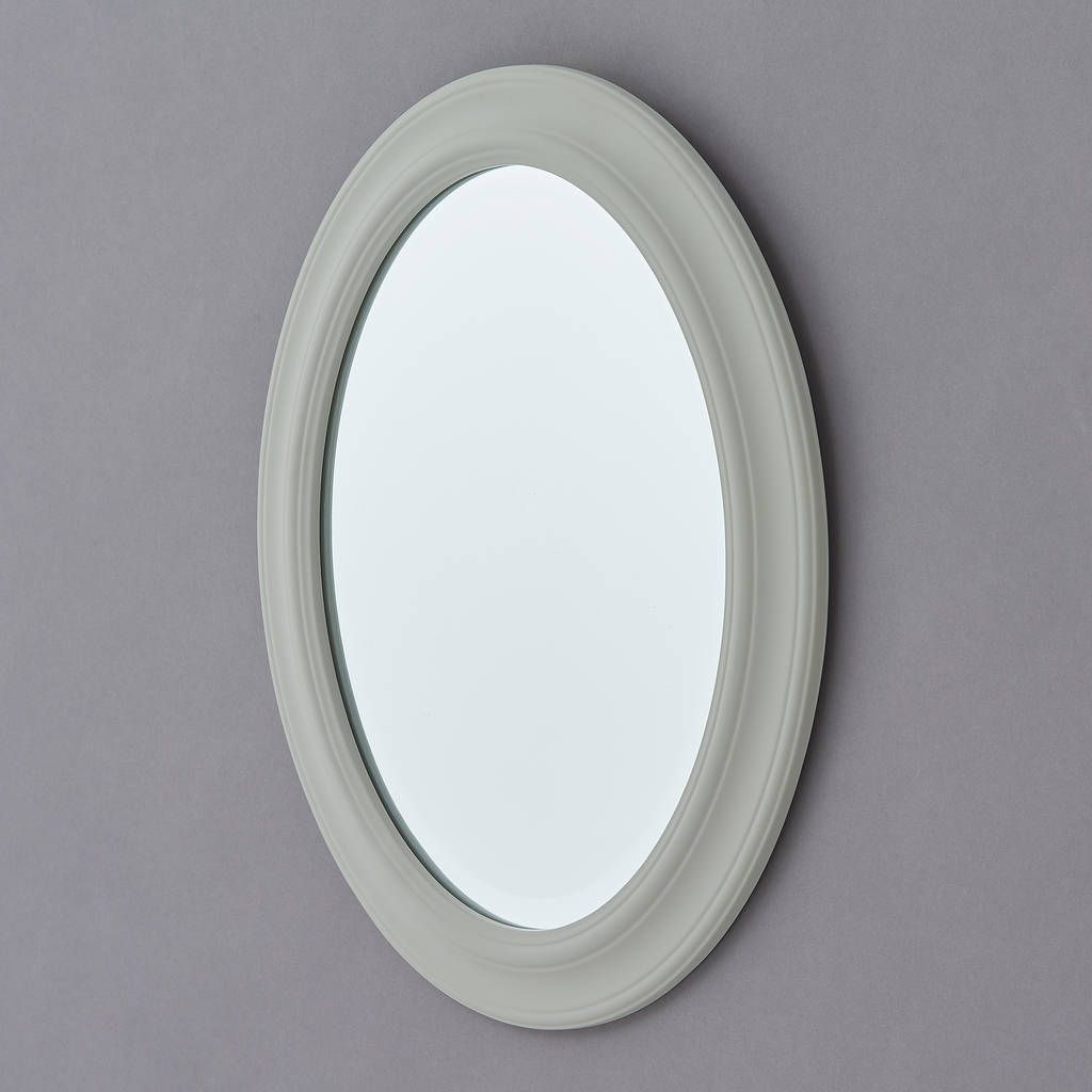 Well Known Gray Washed Wood Wall Mirrors For Elsie White Or Grey Wood Framed Mirrorhorsfall & Wright (View 13 of 15)