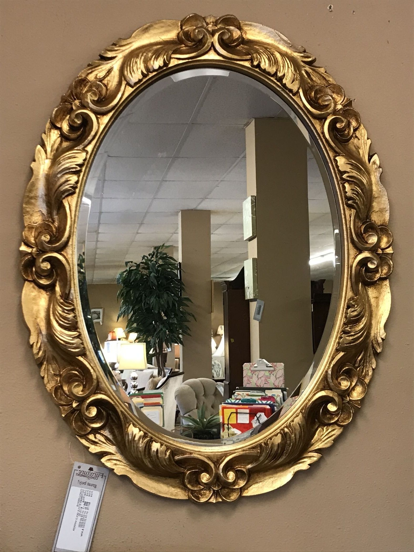 Well Known Victorian Style Gold Mirror (View 8 of 15)