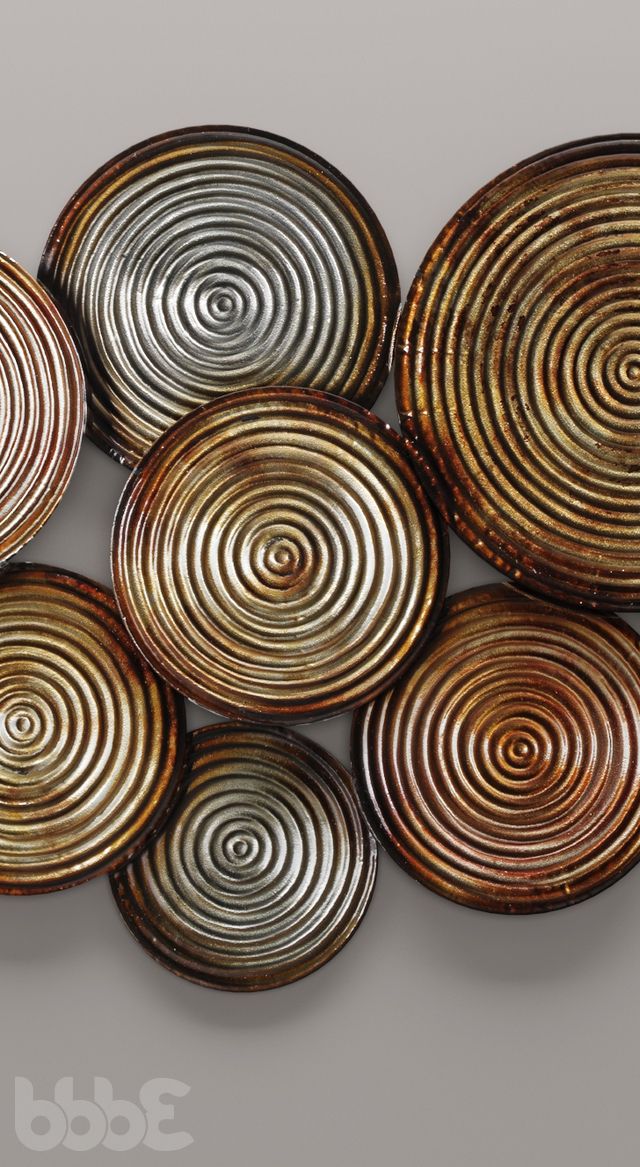 Well Liked Spiral Circles Metal Wall Art With 3d Модели: Другие Предметы Интерьера – Embossed Circles Metal Wall (View 15 of 15)