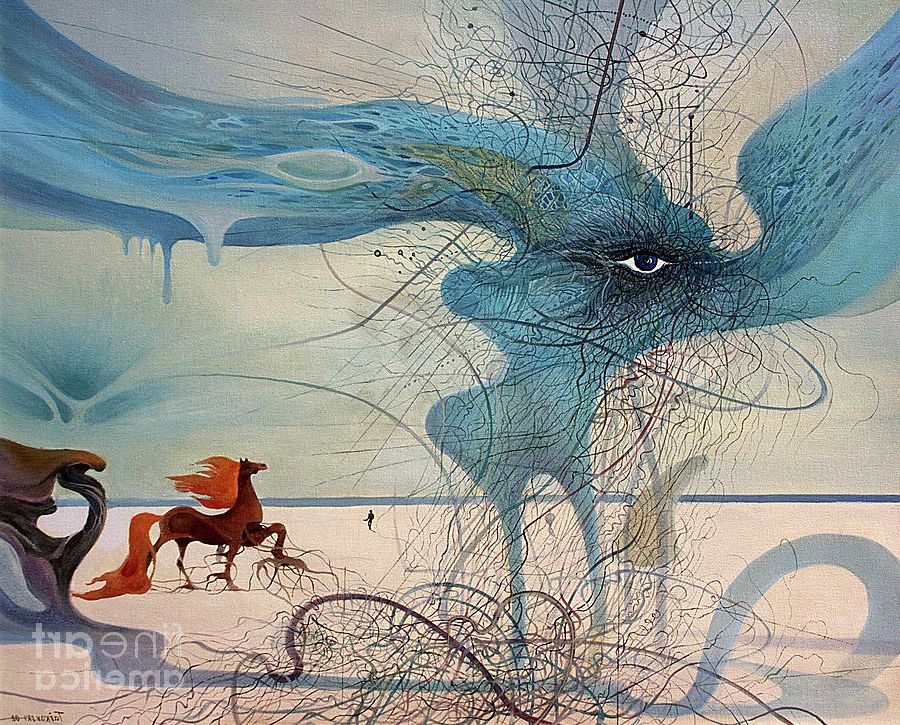 Well Liked Whirlwind Metal Wall Art With Eye, Whirlwind, Horse Paintingvasko Taskovski (View 10 of 15)