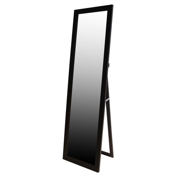 Widely Used Hb Easel Back Full Length Mirror With Mdf Frame, Mahogany – Walmart Regarding Dark Mahogany Full Length Mirrors (View 6 of 15)