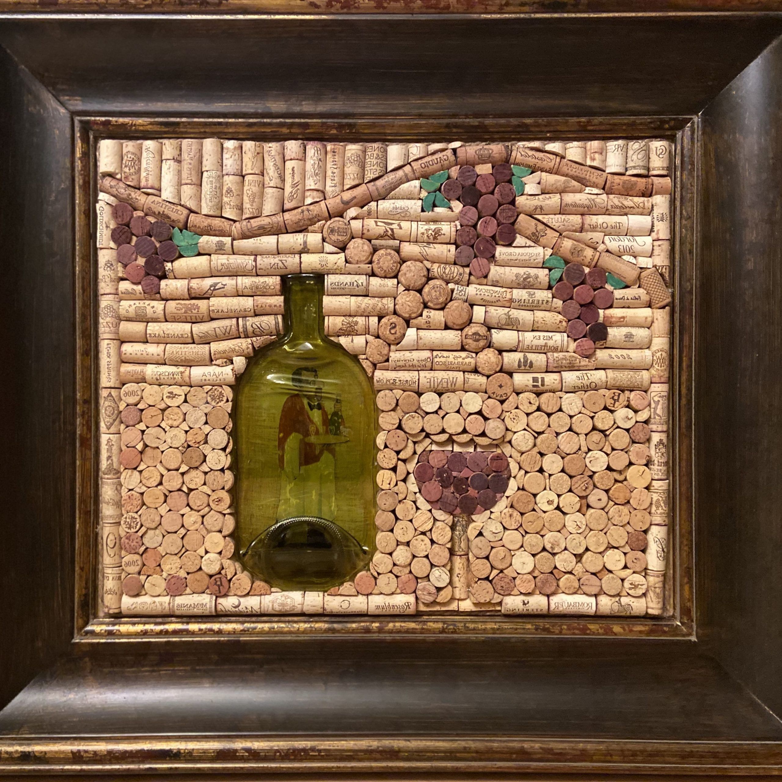Wine Wall Art With Regard To Well Liked Wine Corks Wall Decor (View 8 of 15)