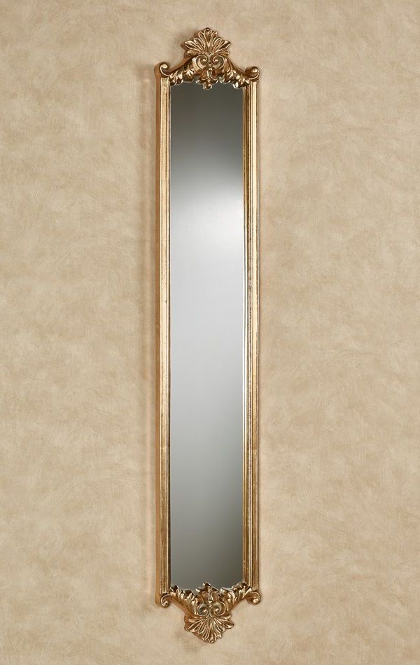 Antiqued Gold Leaf Wall Mirrors Pertaining To Recent Alistair Gold Leaf Wall Mirror Panel (View 5 of 15)