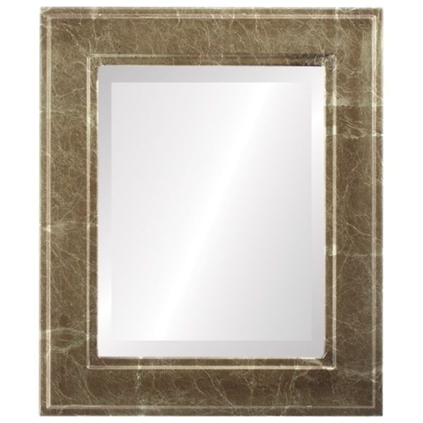 Best And Newest Shop Montreal Framed Rectangle Mirror In Champagne Gold – Antique Gold Regarding Dark Gold Rectangular Wall Mirrors (View 2 of 15)
