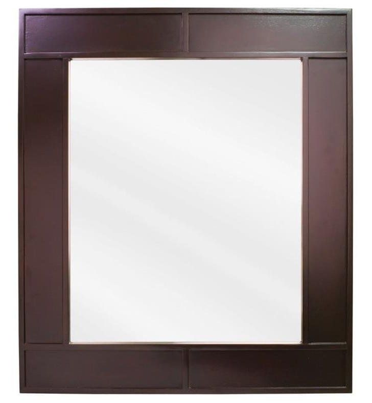 Bevel Edge Rectangular Wall Mirrors Intended For Preferred Hardware Resources Mir042 Manhattan 26" Wall Mount Rectangular Framed (View 5 of 15)