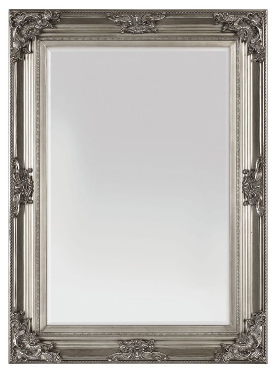 Black Mirror Frame, Mirror Wall In Antique Gold Cut Edge Wall Mirrors (View 8 of 15)