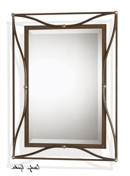 Bronze Mirror, Mirror Wall, Metal (View 1 of 15)