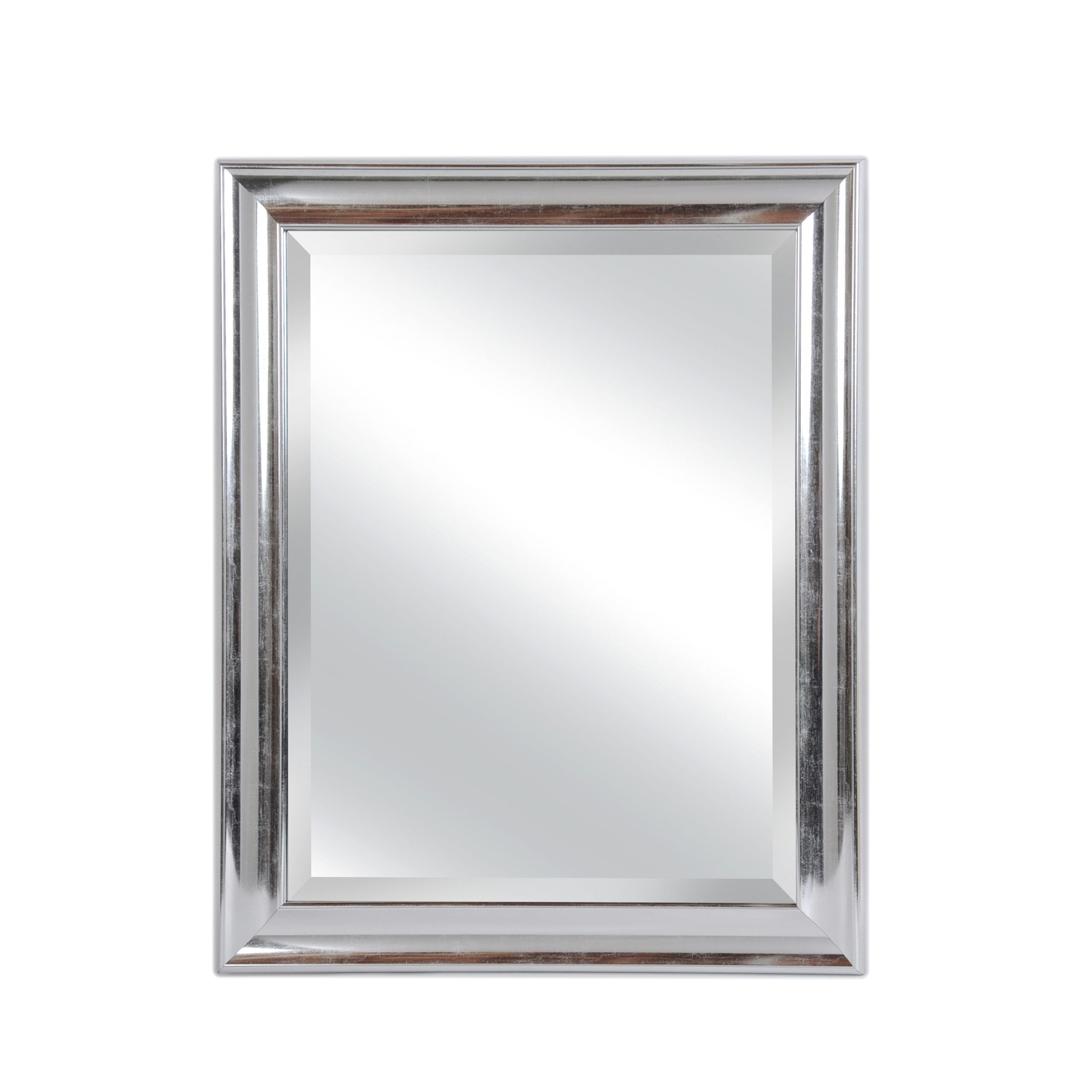 Concert Silver Beveled Wall Mirror – 28w X 34h In (View 2 of 15)