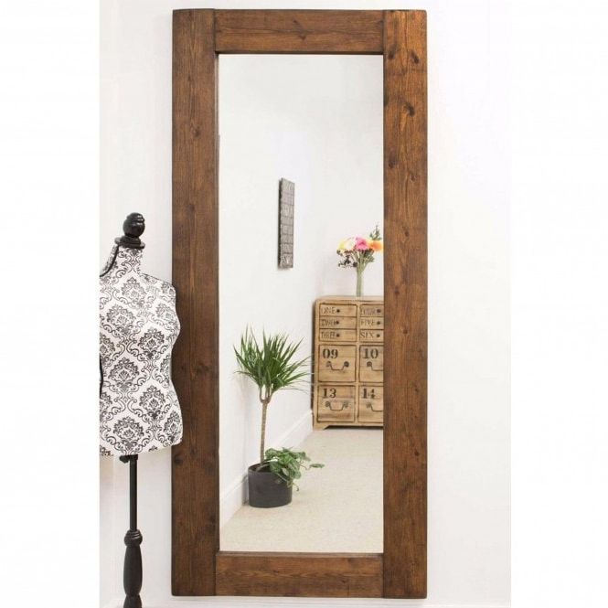 Decorative Wooden Mirrors Throughout Rustic Getaway Wood Wall Mirrors (View 15 of 15)