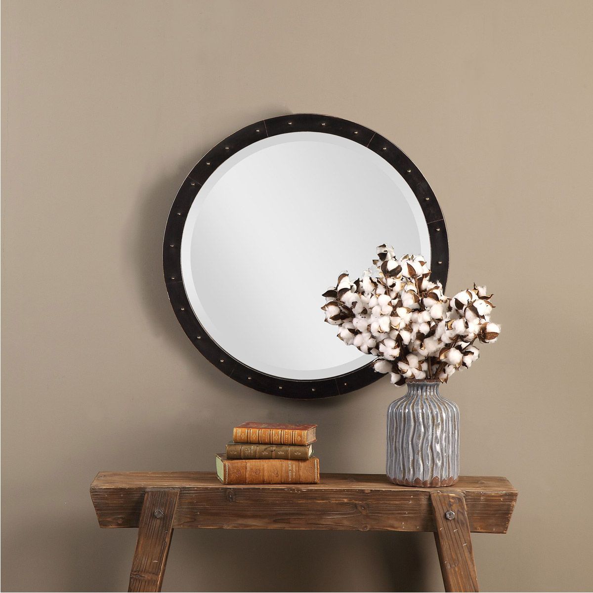 Ebay Pertaining To Well Liked Distressed Dark Bronze Wall Mirrors (View 2 of 15)