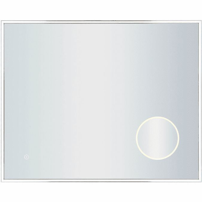 Elk Lm3k 3024 Bl4 Mag Led Lighted Mirrors Modern Polished Chrome Led Intended For Latest Polished Chrome Tilt Wall Mirrors (View 7 of 15)