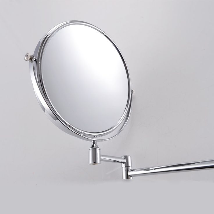 Famous Magik 10x Magnification Twosided Swivel Wall Mount Mirror 8inch Within Polished Chrome Wall Mirrors (View 15 of 15)