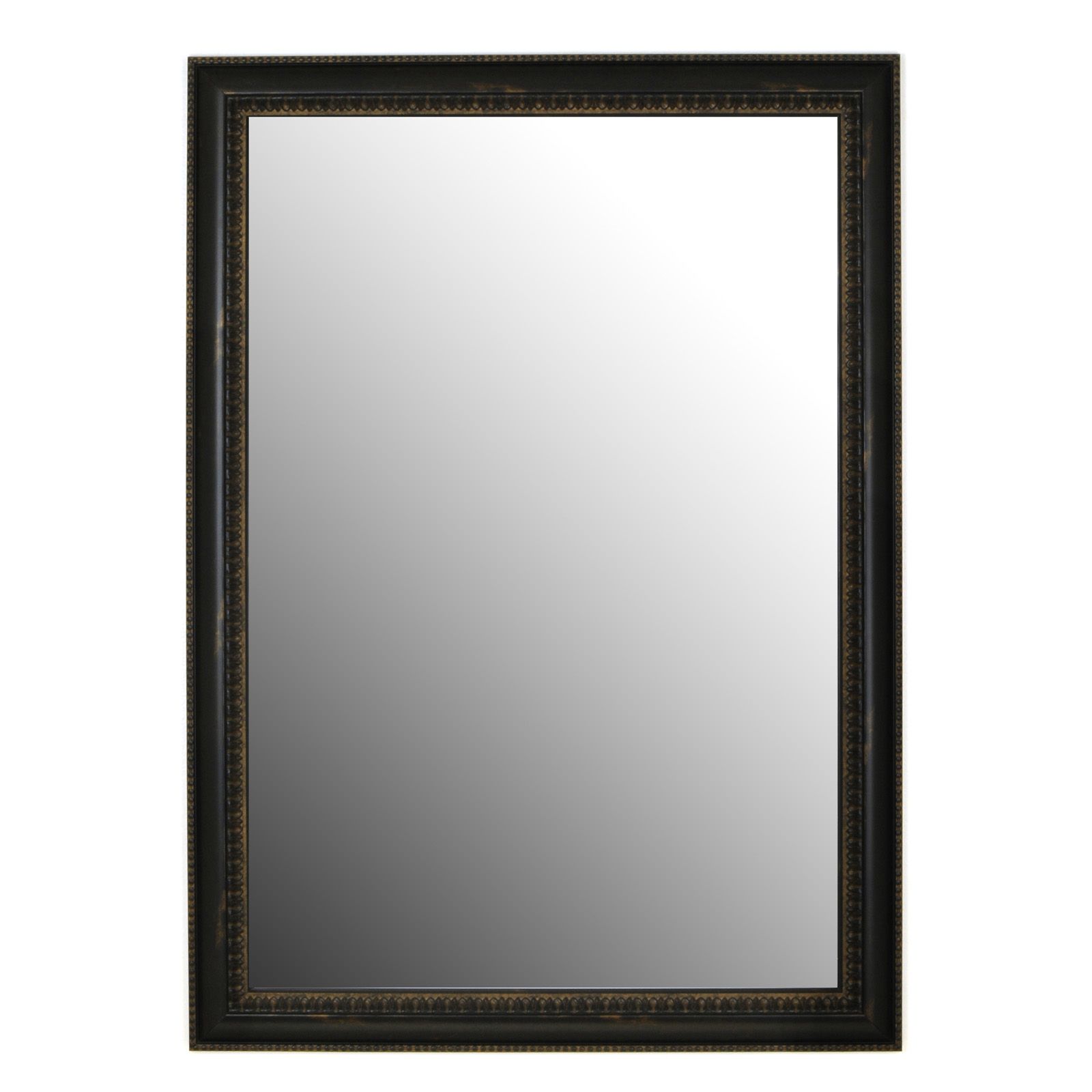 Fashionable Second Look Mirrors Beaded Copper Black Petite Wall Mirror – Mirrors At Pertaining To Black Beaded Rectangular Wall Mirrors (View 8 of 15)
