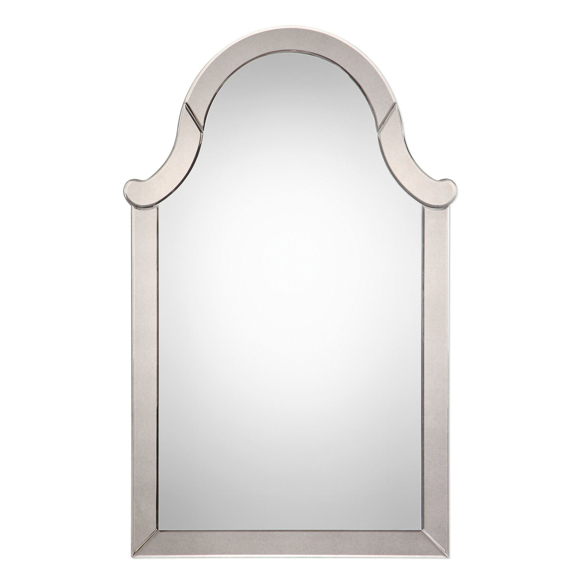 Favorite Arch Oversized Wall Mirrors For Uttermost 09214 Gordana Large Elegant Arched Top Wall Mirror – Walmart (View 2 of 15)