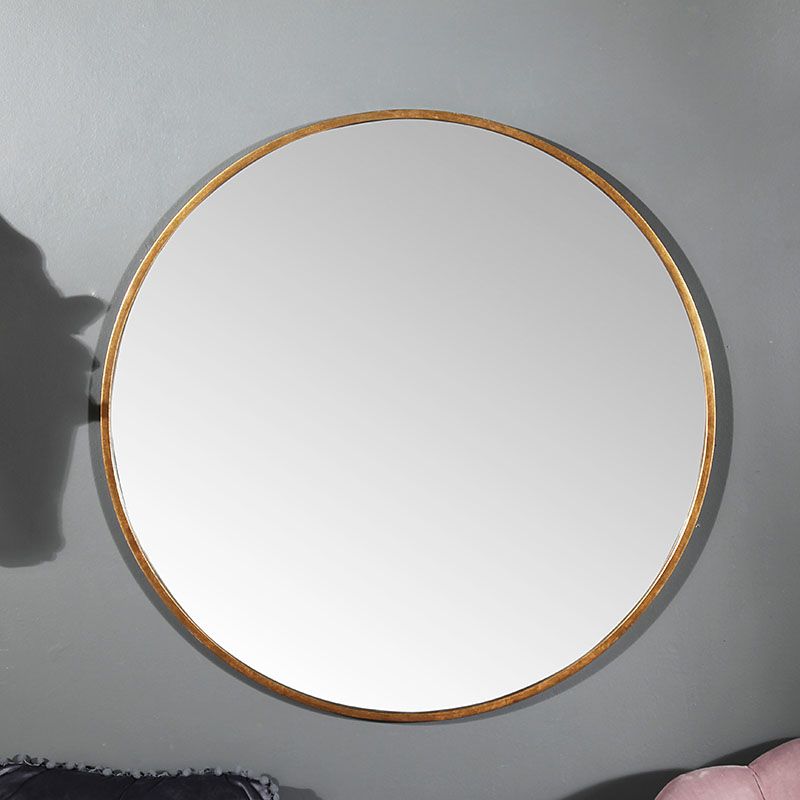 Flora Furniture Throughout Best And Newest Shiny Black Round Wall Mirrors (View 5 of 15)