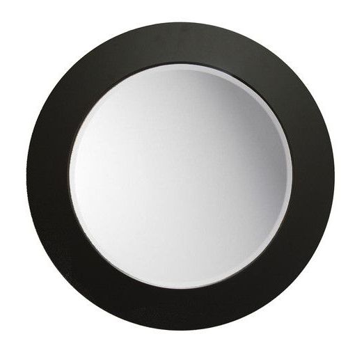 Found It At Wayfair – Designers Choice Black 26 Inch Round Beveled With Best And Newest Matte Black Round Wall Mirrors (View 2 of 15)